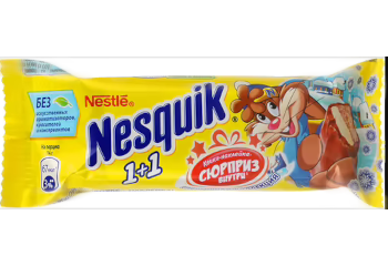 Батончик НЕСКВИК  Дуо 28 гр.