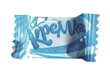 Конфета Кремка с молочным вкусом