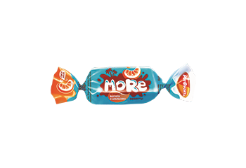 Конфета More со вкусом йогурта и апельсина