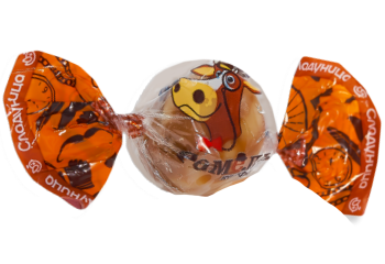 Конфета Рамель неглазированные с молочными корпусами