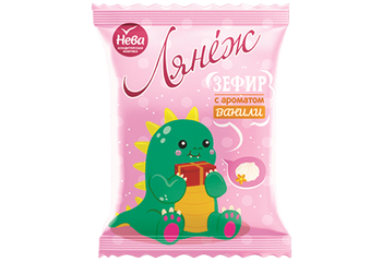 Зефир с ароматом ванили Лянеж 28 гр неглаз. Дракончик